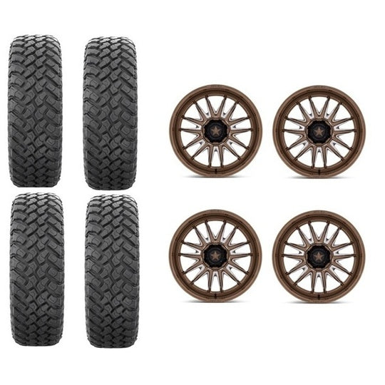 
                  
                    EFX MotoHammer Tire & Wheel Kits on MSA M55 Bronze Milled Wheels
                  
                