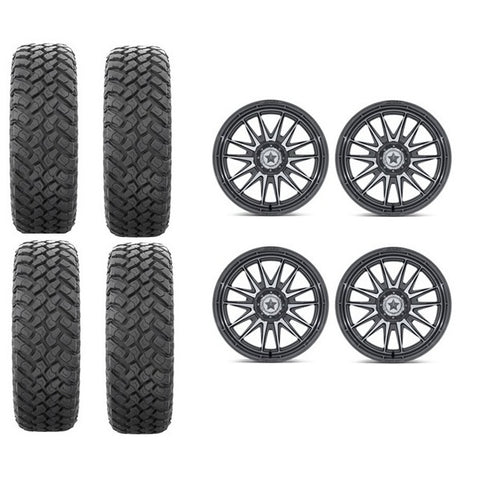 EFX MotoHammer Tire & Wheel Kits on MSA M55 Platinum Wheels