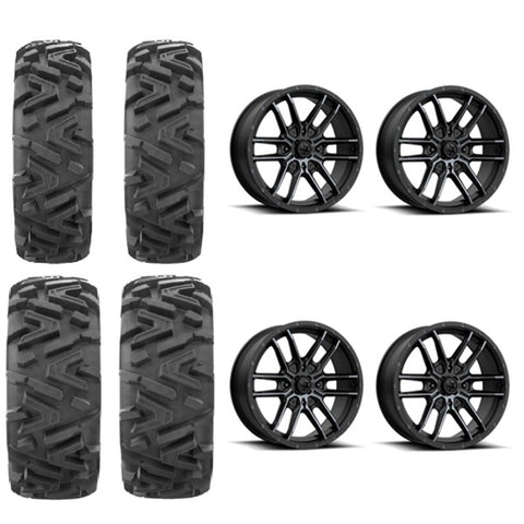 EFX MotoMTC Tire & Wheel Kits on MSA M43 Fang Wheels