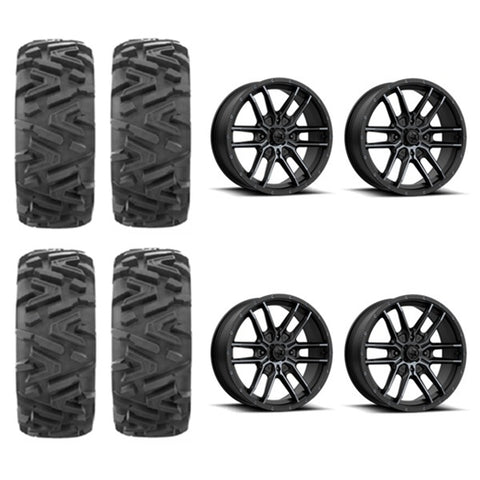 EFX MotoMTC Tire & Wheel Kits MSA M43 Fang Wheels