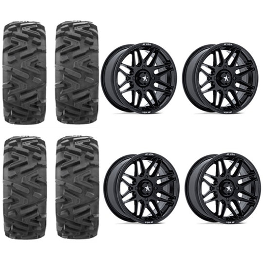 
                  
                    EFX MotoMTC Tire & Wheel Kits MSA M52 Radar Gloss Black Wheels
                  
                