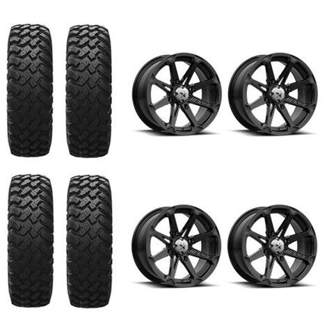 EFX MotoRally Tire & Wheel Kits on MSA M12 Wheels