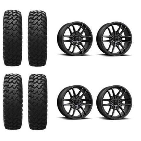 EFX MotoRally Tire & Wheel Kits on MSA M43 Wheels