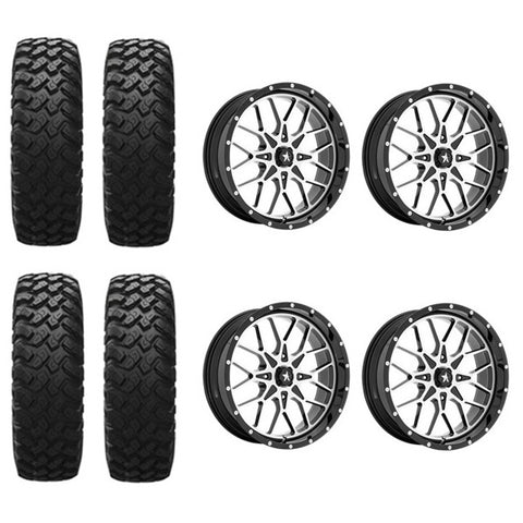 EFX MotoRally Tire & Wheel Kits on MSA M45 Wheels