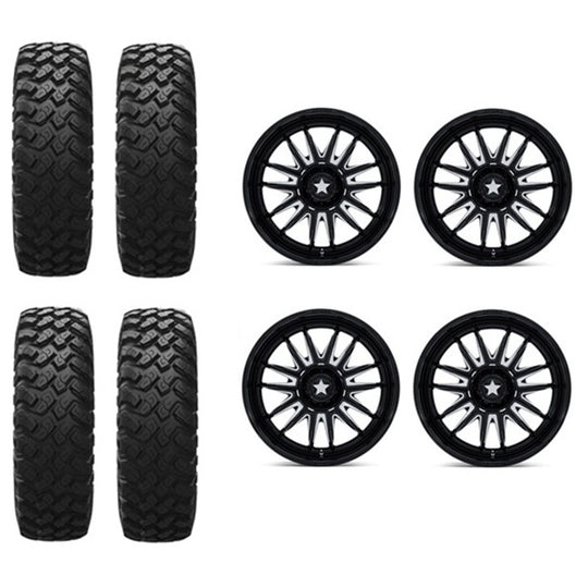 
                  
                    EFX MotoRally Tire & Wheel Kits on MSA M55 Gloss Black Milled Wheels
                  
                