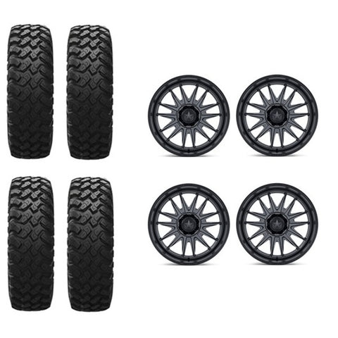EFX MotoRally Tire & Wheel Kits on MSA M55 Gun Metal Wheels