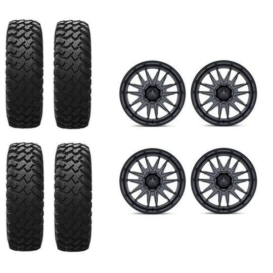 
                  
                    EFX MotoRally Tire & Wheel Kits on MSA M55 Gun Metal Wheels
                  
                