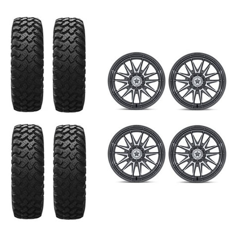 EFX MotoRally Tire & Wheel Kits on MSA M55 Platinum Wheels