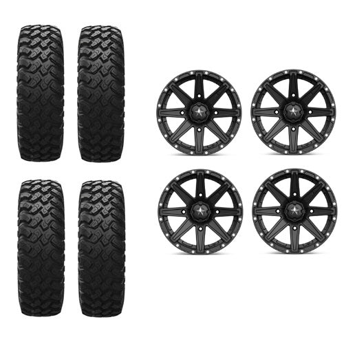 
                  
                    EFX MotoRally Tire & Wheel Kits Mounted on MSA M33 Wheels - Set of 4
                  
                