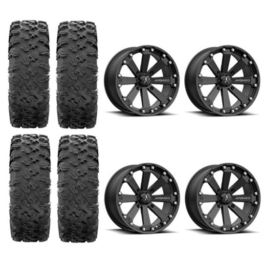 
                  
                    MotoRavage Tire & Wheel Kits on MSA M20 Kore Wheels
                  
                