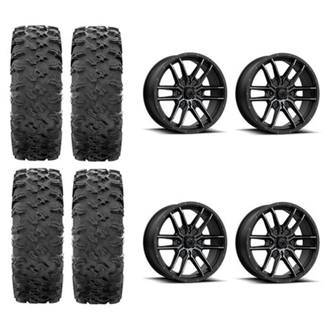 MotoRavage Tire & Wheel Kits on MSA M43 Fang Diesel Wheels