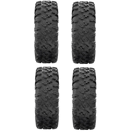 Set of 4 EFX MotoRavage Tires Radial 8 Ply