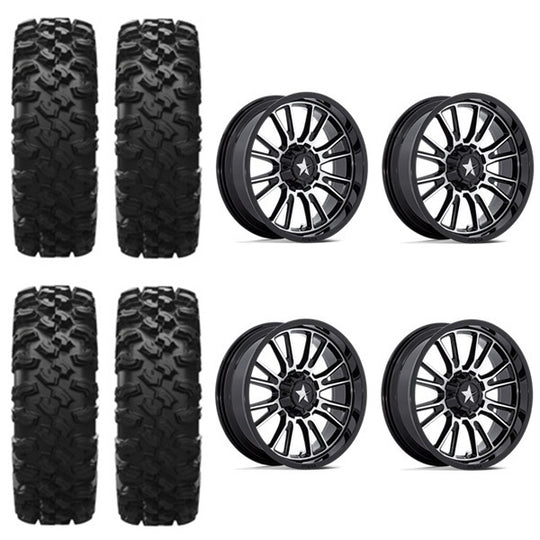 
                  
                    EFX MotoRavage XL Tire & Wheel Kits on MSA M51 Thunderlips Machined & Black Wheels
                  
                