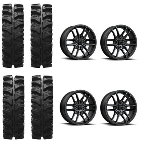 EFX MotoSlayer Tire & Wheel Kits on MSA M43 Fang Wheels