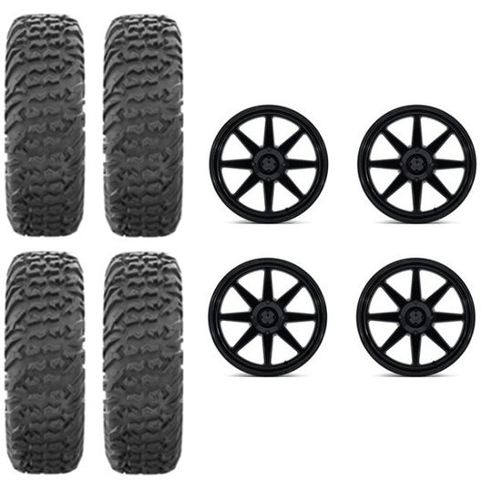 
                  
                    EFX MotoVator Tire & Wheel Kits on MSA M54 Spark Gloss Black Wheels
                  
                
