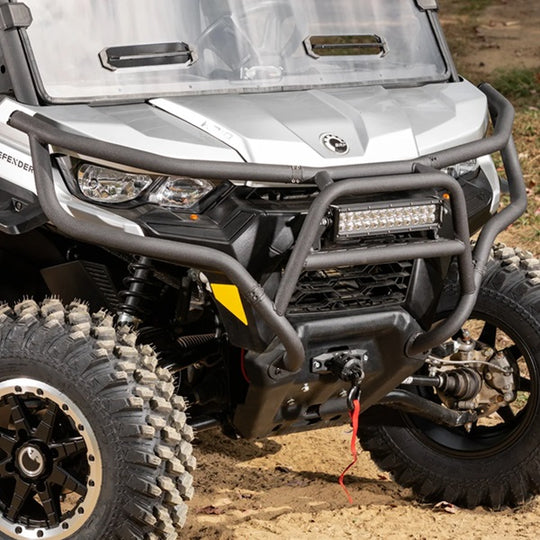 
                  
                    SuperATV Can-Am Defender Front Bumper Close Up 
                  
                