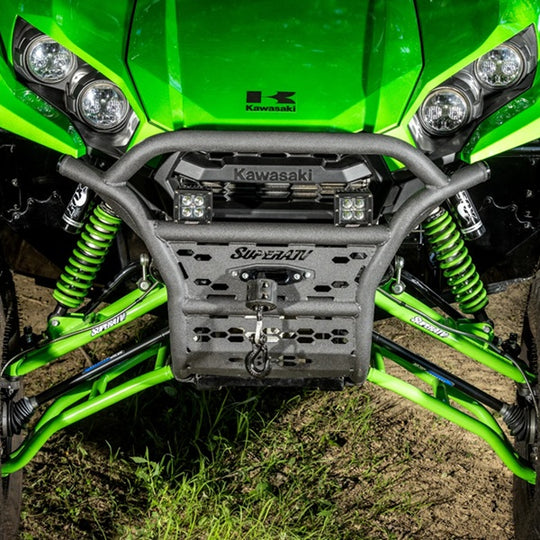 
                  
                    SuperATV Kawasaki Teryx 800 Winch-Ready Tubed Front Bumper Close-up
                  
                