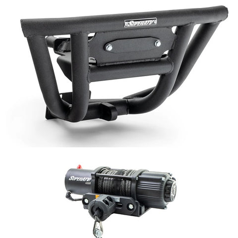 Polaris RZR Winch Ready Front Bumper with 4500 Winch