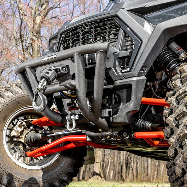 
                  
                    Polaris RZR Winch Ready Front Bumper Closeup
                  
                