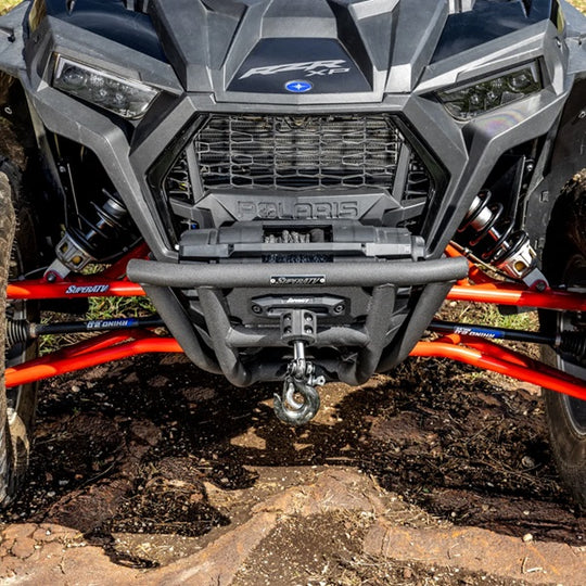 
                  
                    Polaris RZR Winch Ready Front Bumper Installed
                  
                