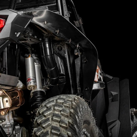 Assault Polaris RZR Turbo S Low Profile Fender Flares Rear Attached