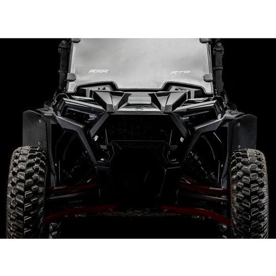 
                  
                    Assault Polaris RZR Turbo S Low Profile Fender Flares Front View
                  
                