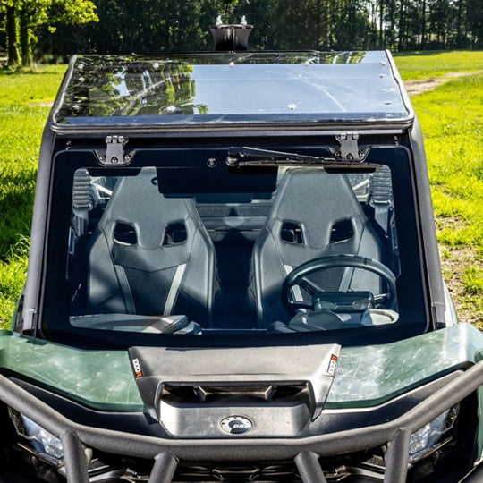 
                  
                    SuperATV MaxDrive Can-Am Maverick Trail Power Flip Glass Windshield with Wiper
                  
                