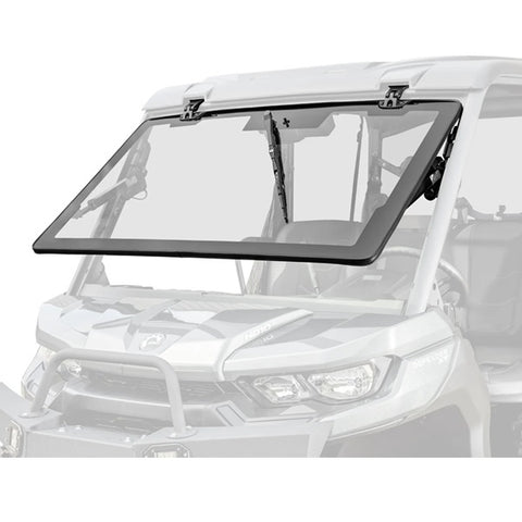 Can-Am Defender MaxDrive Power Flip Glass Windshield with Wiper