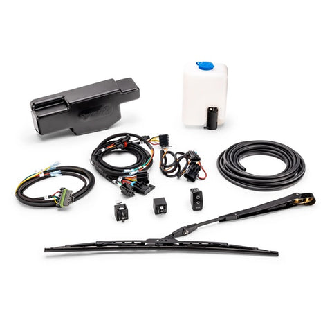 MaxDrive Power Flip Up Glass Windshield Washer & Wiper Kit