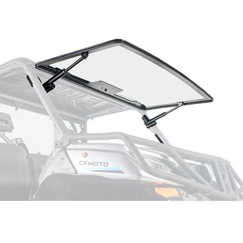 SuperATV MaxDrive Power Flip Up Glass Windshield CFMOTO UFORCE 1000 