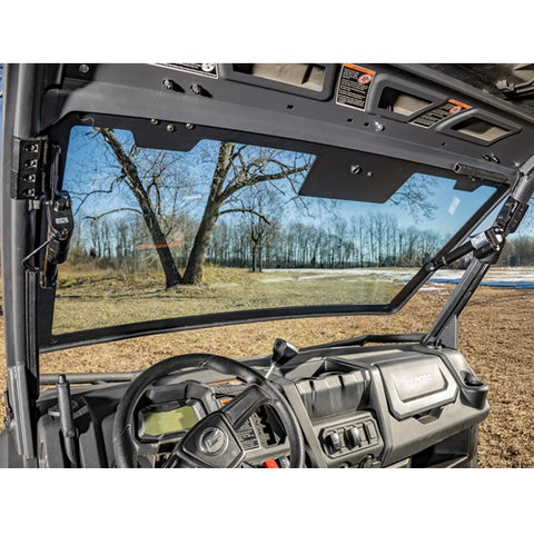 SuperATV MaxDrive Power Flip Up Glass Windshield CFMOTO UFORCE 1000  Inside