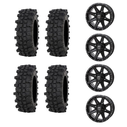 Acp Router Wheel Frontline ACP Tire & Wheel Kits 27x10-14 on 4/156 Wheels
