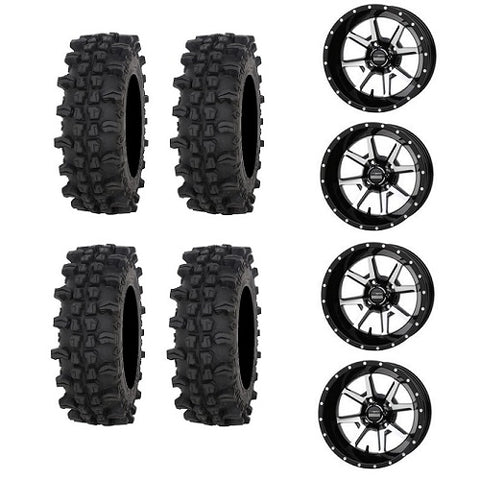 Frontline ACP 27x10-14 Tires Mounted on Frontline 556 Machined Wheels