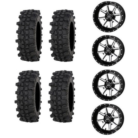 Frontline ACP 28x10-14 Tires Mounted on Frontline 556 Machined Wheels