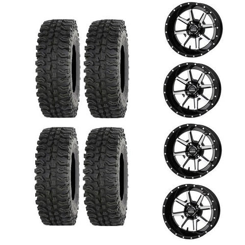 Frontline BDC 30x10-14 Tires Mounted on Frontline 4/137 556 Machined Wheels