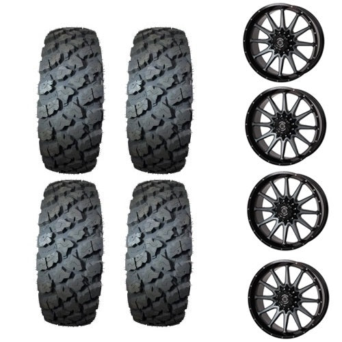 
                  
                    Xplora U/T Tire and Wheel Kits on 762 Gloss Dark Tint Wheels
                  
                
