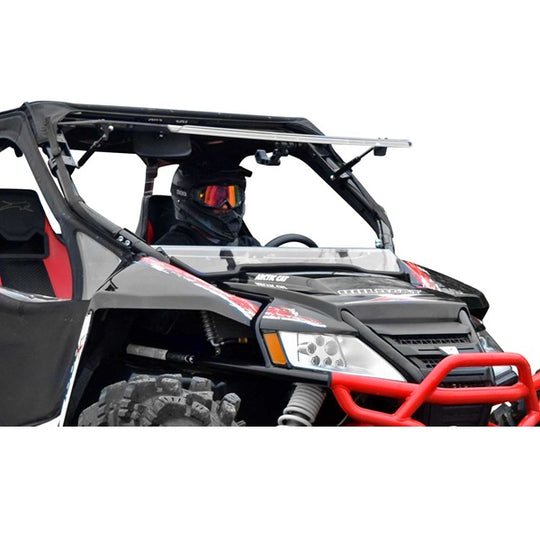 SuperATV Arctic Cat Wildcat Flip Up Windshield (2012-18) - FWS-AC-WC-70
