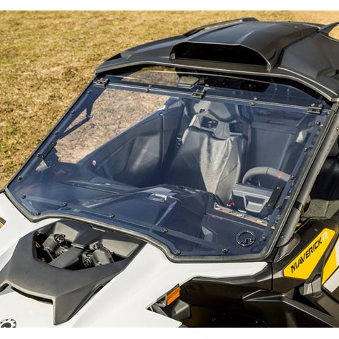 SuperATV Can-Am Maverick R X Flip Windshield