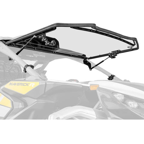 SuperATV Can-Am Maverick R Flip Windshield