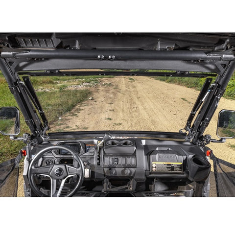 SuperATV CFMOTO UFORCE 800 XL Flip Up Windshield Inside