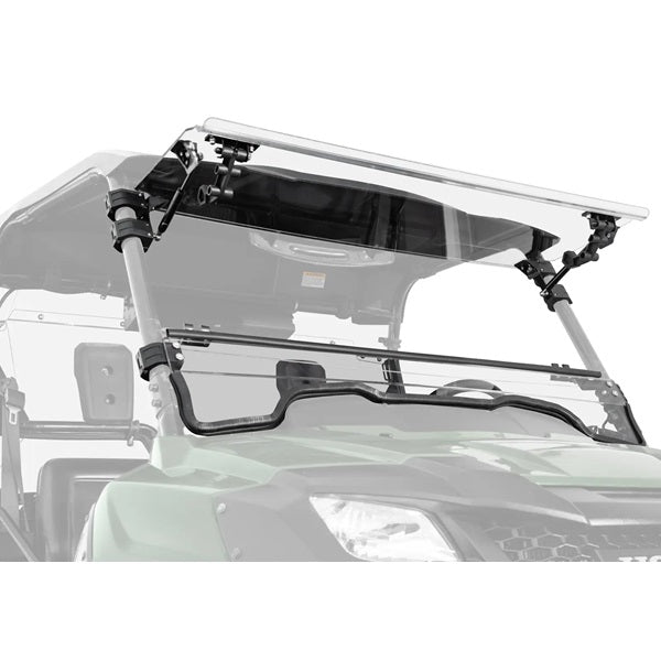 SuperATV Honda Pioneer 700 Scratch Resistant Flip Up Windshield