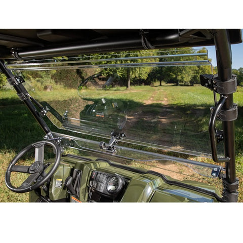 SuperATV Polaris Ranger XP 800 Flip Up Windshield Inside
