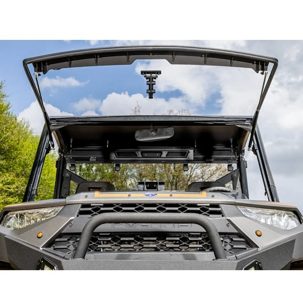 SuperATV Polaris Ranger XP 1000 Crew Flip Windshield (2019+)