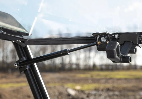 SuperATV Polaris Ranger SP 570 Flip Windshield - Strut