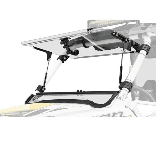SuperATV Polaris RZR XP 900 Flip Up Windshield (2011-14)