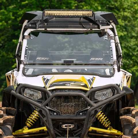 SuperATV Polaris RZR XP 900 Flip Up Full Windshield (2011-14)