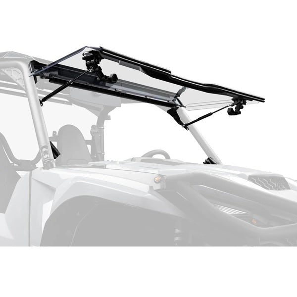 SuperATV Yamaha Wolverine RMAX Flip Up Windshield - FWS-Y-WV-001-70