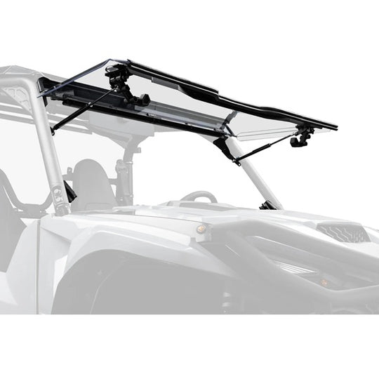 SuperATV Yamaha Wolverine RMAX Flip Up Windshield - FWS-Y-WV-001-70