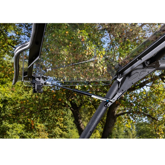 
                  
                    SuperATV Yamaha Wolverine RMAX Flip Up Windshield Open Close Up
                  
                