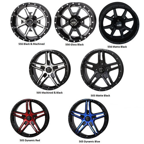 Frontline Wheel Choices 20 & 22 Inch